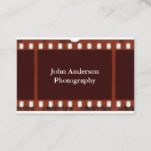 写真ネガ 名刺 (正面)