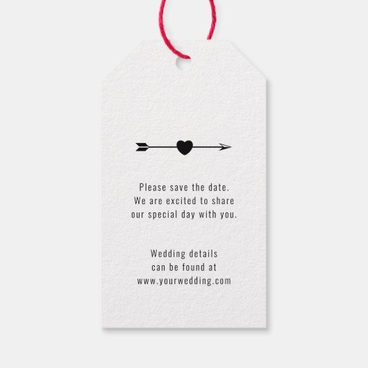 写真バッジ |日付の保存 |ギフトラベル ギフトタグ (裏面)