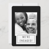 写真バッジ | 結婚発表 | カード | B (正面)