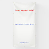 写真バナー印刷バナープルアップバナーカスタム看板 横断幕 (縦)