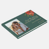 🌹写真バラロマンス付き：アールヌーボー・スプレンダー ゲストブック (コーナー)