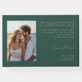 🌹写真バラロマンス付き：アールヌーボー・スプレンダー ゲストブック (裏面)