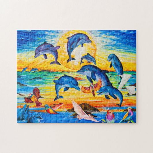 写真パズルとギフトボックス ジグソーパズル (横)