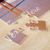 写真パズルギフトとカスタム文字 ジグソーパズル (側面)