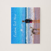 写真パズルギフトとカスタム文字 ジグソーパズル (縦)