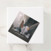 写真パーソナライズされたありがとう結婚さんギフトラベル フェイバータグ (インサイチュ)