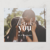 写真パーソナライズされたありがとう (正面)