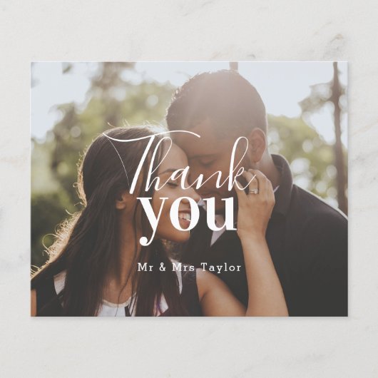 写真パーソナライズされたありがとう (正面)