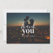 写真パーソナライズされたありがとう サンキューカード (正面)