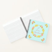 写真パーソナライズされたおばあちゃんスケッチブック大好き ノートブック (内部)