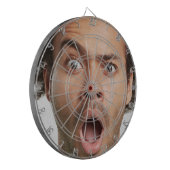 写真パーソナライズされたおもしろい ダーツボード (正面左)