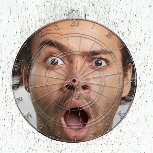 写真パーソナライズされたおもしろい ダーツボード