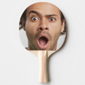 写真パーソナライズされたおもしろい 卓球ラケット (正面)