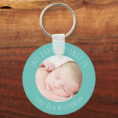 写真パーソナライズされたこのパパはキーリングに属している キーホルダー (正面)