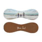 写真パーソナライズされたとカスタム文字テンプレート 野球ボール (パネル)