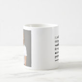 写真パーソナライズされたとカスタム文字/バイブル・バース・ティー コーヒーマグカップ (中央)