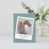 写真パーソナライズされたとフレーム ポストカード (スタンド正面)