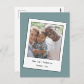 写真パーソナライズされたとフレーム ポストカード (正面/裏面)