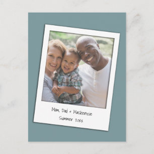 写真パーソナライズされたとフレーム ポストカード