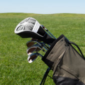 写真パーソナライズされたとメッセージ ゴルフヘッドカバー (インサイチュ)