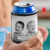 写真パーソナライズされたとメッセージ 缶クーラー