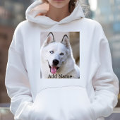 写真パーソナライズされたと名カスタマイズ前のメンズおもしろい パーカ