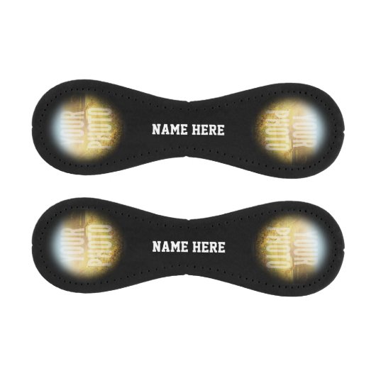 写真パーソナライズされたと名前Black Circle 野球ボール (パネル)