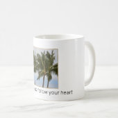 写真パーソナライズされたと引用文 コーヒーマグカップ (正面右)