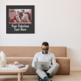 写真パーソナライズされたと文字プリント フォトプリント           