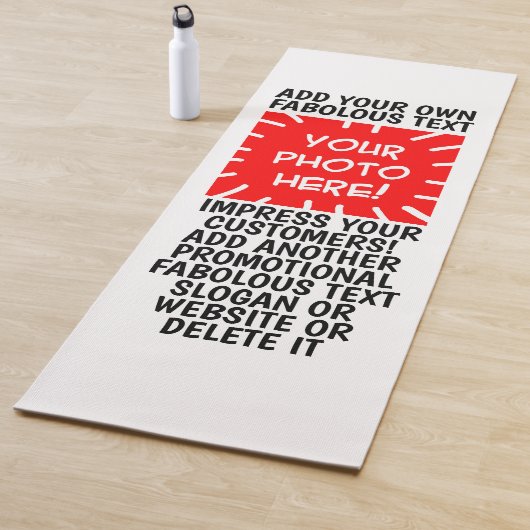 写真パーソナライズされたと文字ヨガマット、任意の色 ヨガマット (インサイチュ)