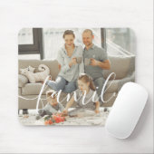 写真パーソナライズされたと文字写真 マウスパッド (マウス)