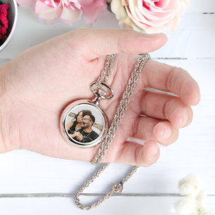 写真パーソナライズされたと文字写真 腕時計