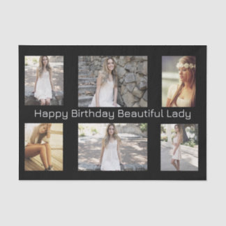 写真パーソナライズされたと文字数々の大事な行事 薄葉紙