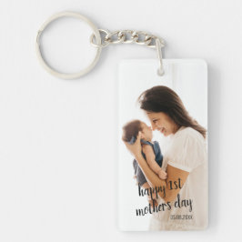 写真パーソナライズされたと文字 キーホルダー