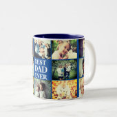 写真パーソナライズされたと文字 ツートーンマグカップ (正面右)