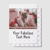 写真パーソナライズされたと文字 ベラム紙招待状 (オフセット (招待状))