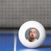 写真パーソナライズされたと文字 卓球ボール (ネット)