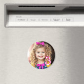 写真パーソナライズされたと時代の冷蔵庫 マグネット (インサイチュ (食洗機))