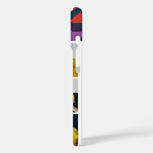 写真パーソナライズされたのコラージュとハート Case-Mate iPhoneケース (裏面 / 左)