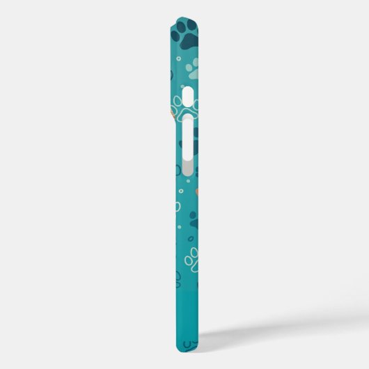 写真パーソナライズされたのコラージュと名前の電話ケース3つ Case-Mate iPhoneケース (裏面 / 左)