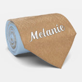 写真パーソナライズされたのネックタイと名前をカスタムする ネクタイ (ロール)