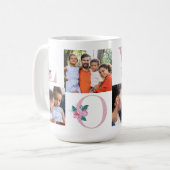 写真パーソナライズされたのマグカップ コーヒーマグカップ (正面左)