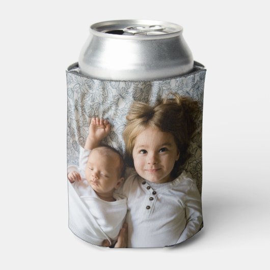 写真パーソナライズされたの作成者 缶クーラー (缶正面)