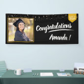 写真パーソナライズされたの卒業 横断幕 (トレードショー)