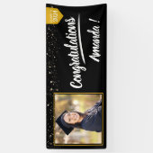 写真パーソナライズされたの卒業 横断幕 (縦)