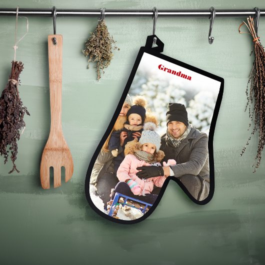 写真パーソナライズされたの名前 鍋つかみ