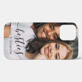 写真パーソナライズされたの最高のBesties Friends Case-Mate iPhoneケース (裏面 (横))