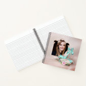 写真パーソナライズされたの結婚スパイラルノート ノートブック (内部)