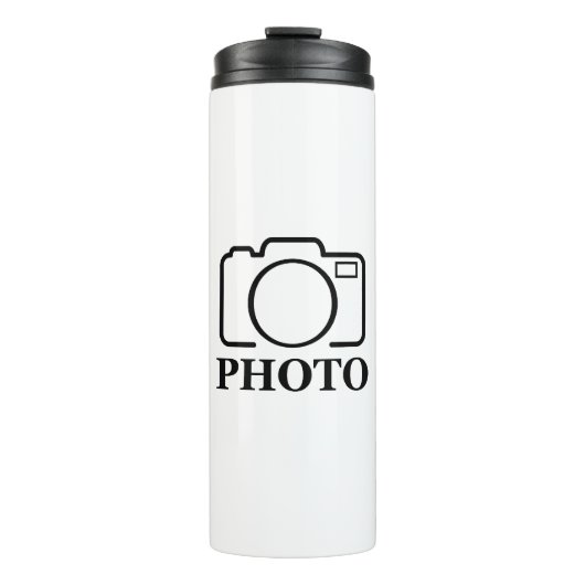 写真パーソナライズされたの結婚可愛モダンい追加エレガント タンブラー (正面)