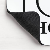 写真パーソナライズされたの結婚可愛モダンい追加エレガント マウスパッド (コーナー)